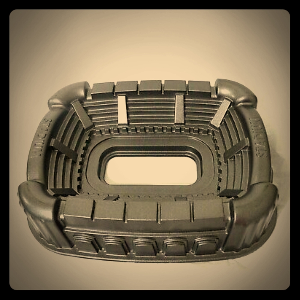 Nordic Ware Cast Stadium Cake Pan Mold